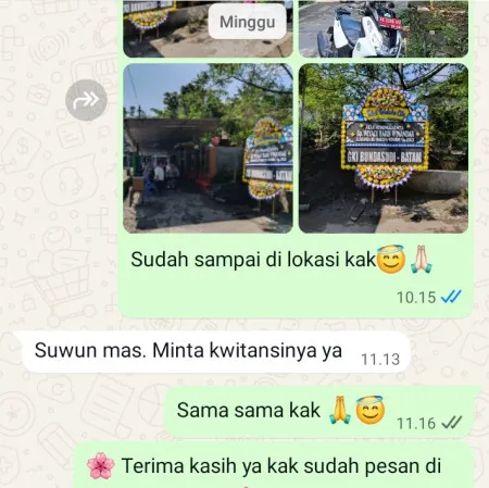 Pengiriman Papan Bunga Duka Purwosari Kutoarjo